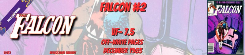 Falcon 2 VF- 7.5 Newsstand Marvel 1983