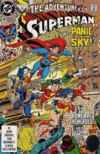 Adventures of Superman #489 VF/NM; DC | save on shipping - details inside