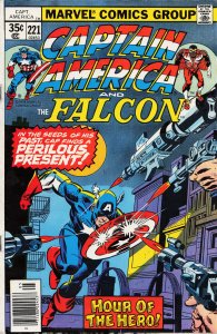 Captain America #221 (1978) Captain America and the Falcon