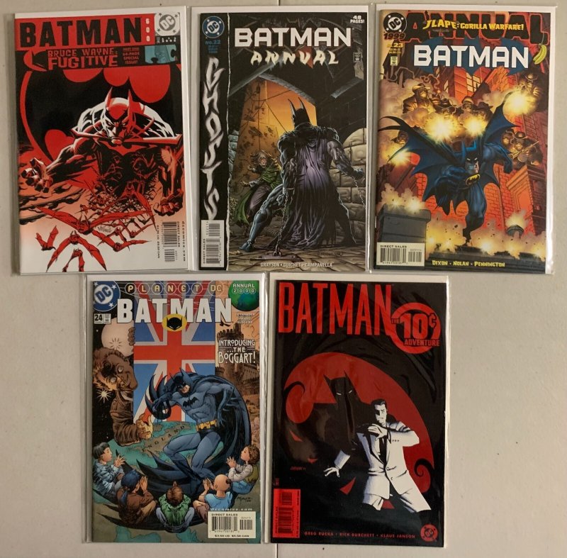 Batman lot #551-600 + Annuals DC (average 8.0 VF) 29 different (1998 to 2002)