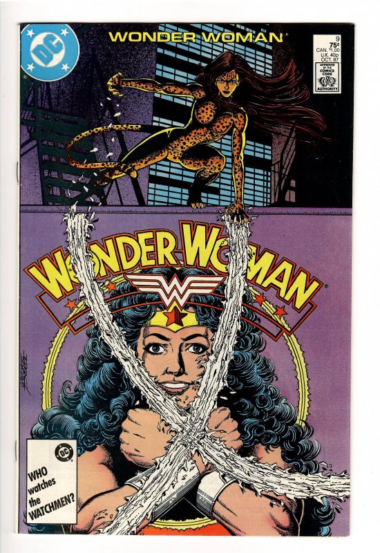 WONDER WOMAN 9 NM 9.4 1st FULL APPEARANCE AND ORIGIN  CHEETAH