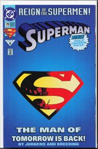 Superman #78 (1993) Superman