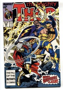 Thor #386 1987-1st appearance of Leir- comic book Marvel
