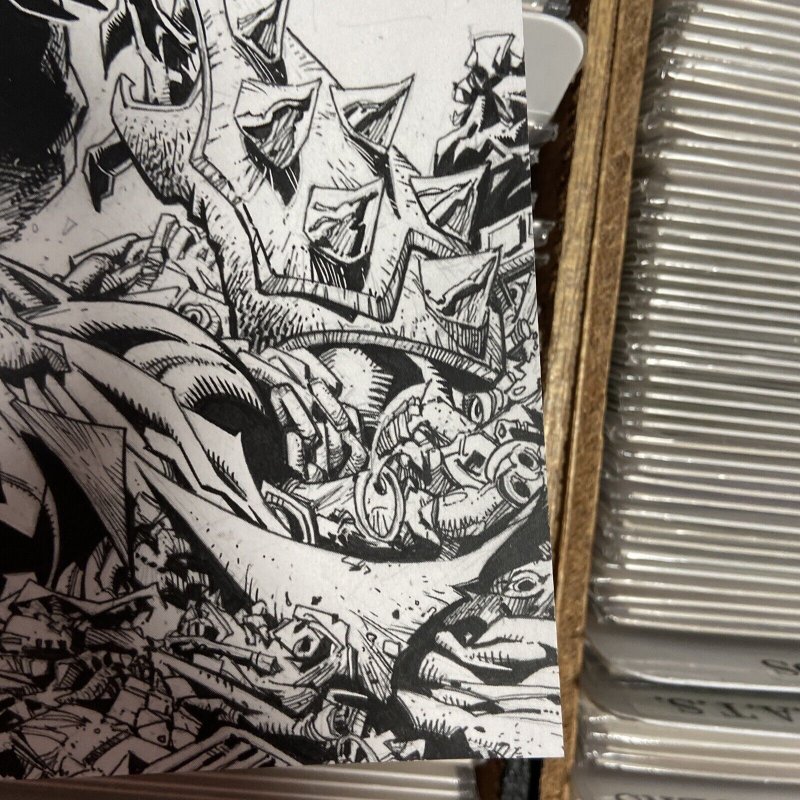 BATMAN SPAWN #1 ~ Greg Cupullo SIGNED ~ 1:666 VARIANT COVER ~ Read To Ship 