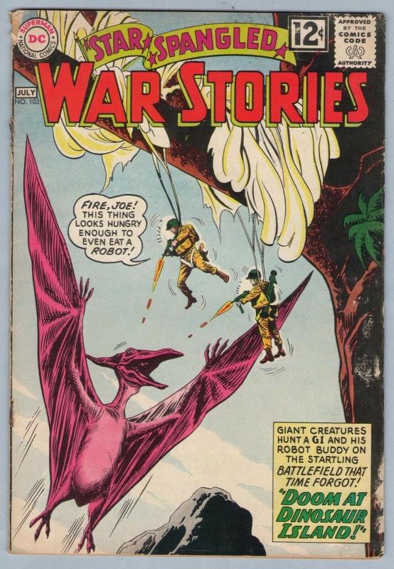 Star Spangled War Stories 103 Jul 1962 VG (4.0)