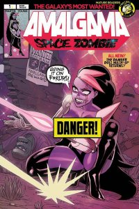 Amalgama Space Zombie Most Wanted #1 Cvr B Young Ltd Ed Variant (NM)