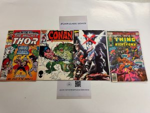 4 Marvel Comic Book Thor # 446 Conan # 190 Paradise X # SE Two N One # 34 69 CT8