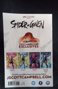 Spider-Gwen #24 *signed* Campbell Cover A (2017)