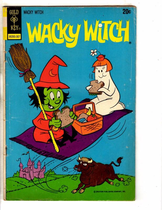 4 Gold Key Comics Ripleys # 73 Samson # 23 Wacky Witch 11 Woodpecker 132 PP3