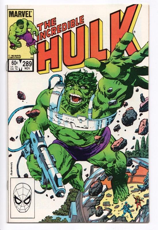 Incredible Hulk # 289 - A.I.M. / Abomination / M.O.D.O.K.  (Marvel, 1983) FN/VF