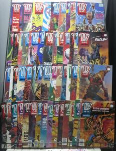 2000 AD (Fleetway, 1977) 54 issues from #650-850(1989-1993) Judge Dredd!