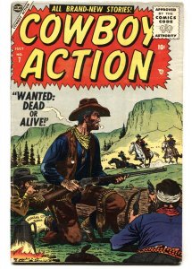Cowboy Action #7 - 1955 - Atlas - VG - comic book