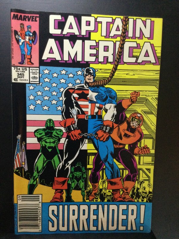 Captain America #345 (1988)