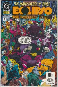 2 Eclipso: The Darkness Within DC Comic Books # 1 2 Joker Deathstroke Atom TW43