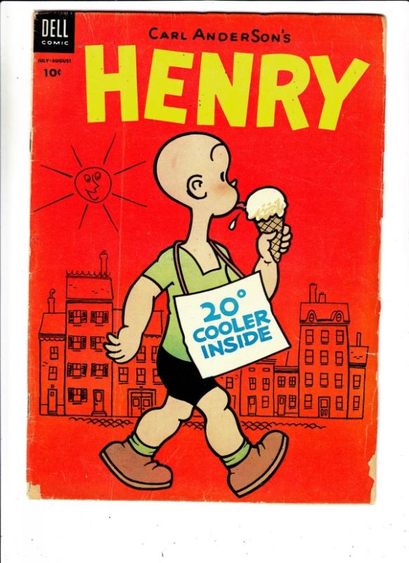 Henry #38 (Aug-54) VG+ Mid-Grade Henry