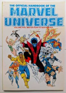 Official Handbook of the Marvel Universe TPB (1986-1987 Marvel) #5