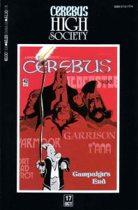 Cerebus High Society #17 VF; Aardvark-Vanaheim | save on shipping - details insi