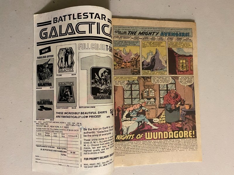 Avengers #186 newsstand 4.0 (1979)