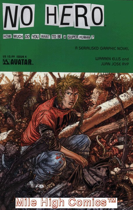 NO HERO (2008 Series) #4 Fine Comics Book