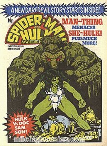 SPIDER-MAN AND HULK WEEKLY  (UK MAG) #408 Very Fine