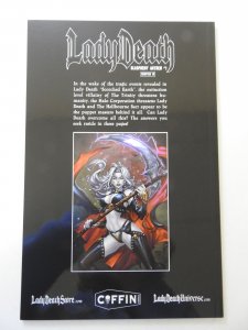 Lady Death: Blasphemy Anthem #1 Naughty Edition (2019) Signed W/ Cert!