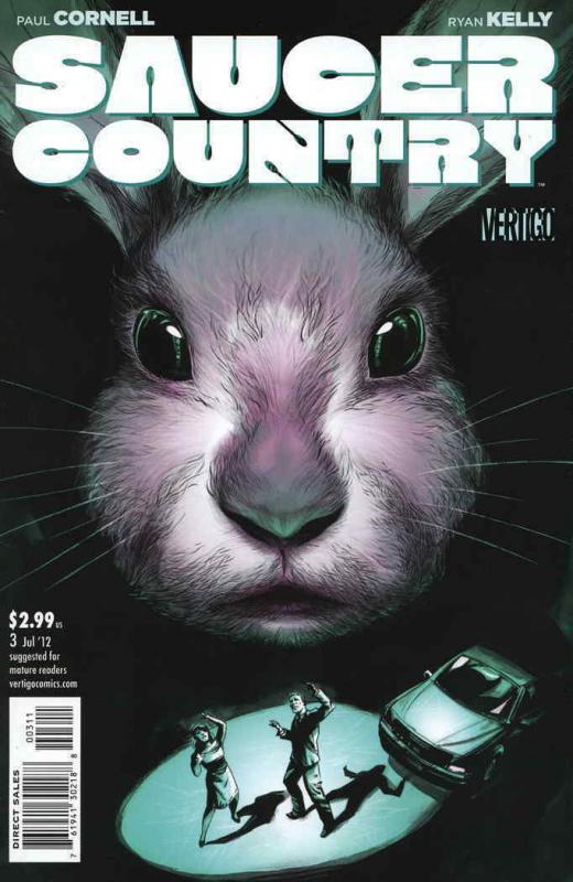 Saucer Country #3 VF/NM; DC/Vertigo | save on shipping - details inside