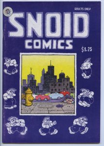 SNOID COMICS nn- 7.0, WP - Comix - 1st  printing - Entire book by Crumb