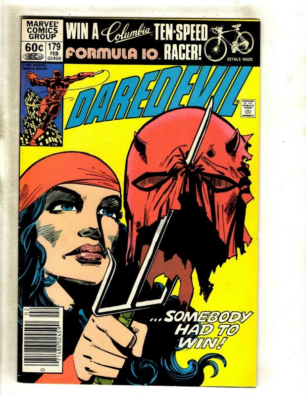 Daredevil # 179 VF Marvel Comic Book Frank Miller Elektra Bullseye Hand HY1