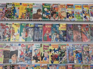 Huge Lot 180+ Comics W/ Superman, Archie, Boris Karloff+ Avg VG Condition!