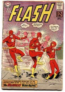 FLASH #132 comic book HEAVIEST MAN ALIVE INFANTINO ART! g+