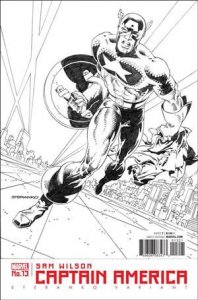 Captain America: Sam Wilson 13-B Jim Steranko Cover VF/NM