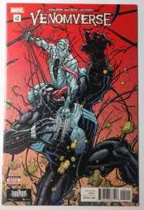 Venomverse #2 (9.2, 2017) 1st team app of the Hive of Poisons