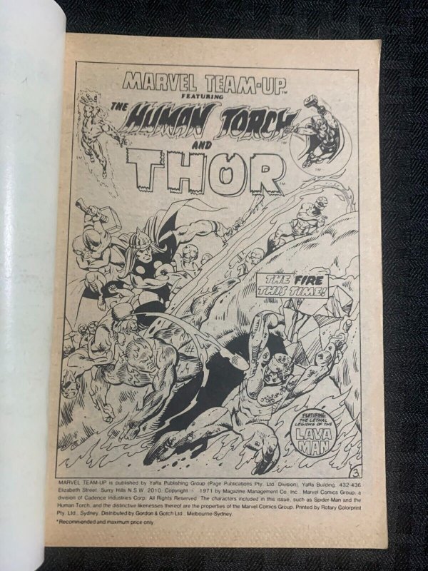 1981 MARVEL TEAM-UP Pocket/Digest #9 VG 4.0 Spider-Man & Incredible Hulk