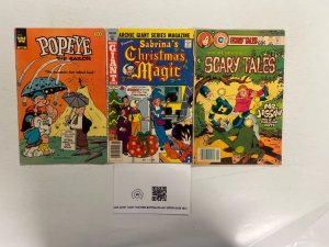 3 Indie Comics Popeye # 170 + Christmas Magic # 503 + Scary Tales # 38 44 JS47