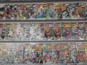 Huge Lot 140+ Comics W/ Avengers, X-Force, Conan+ Avg Fine Condition!!