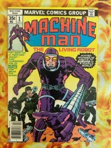 Machine Man #1 (1978) - 1st Solo Series ! VF+