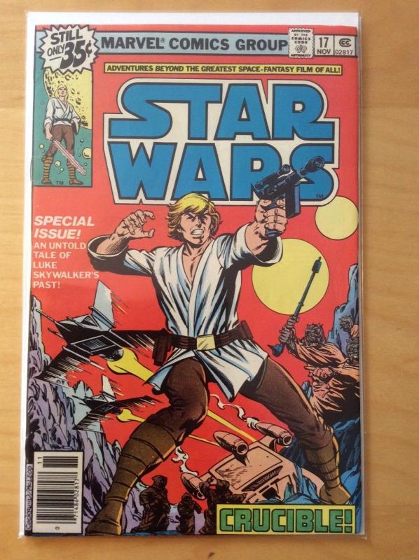 STAR WARS 17, HIGH GRADE - SEE PICS, NEWSTAND, MARVEL COMICS 1978