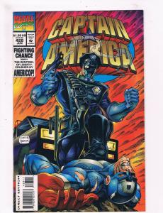 Captain America #428 VF/NM 1st Print Marvel Comic Book Avengers Thor Hulk DE2