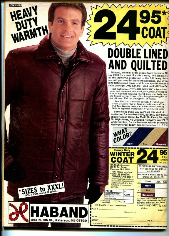 Inside Detective 12/1985-spicy gun moll-violent pulp crime thrills-G