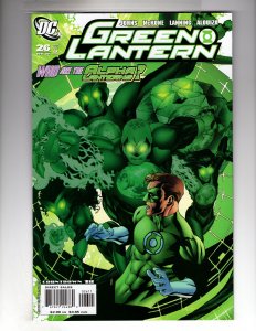 Green Lantern #26 (2008) 1st team app Alpha Lanterns   / MC#91