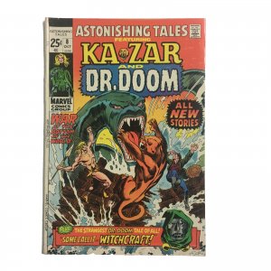 Astonishing Tales #8  1st Cynthia Von Doom  Dr Doom  Kazar High Grade Silver Age