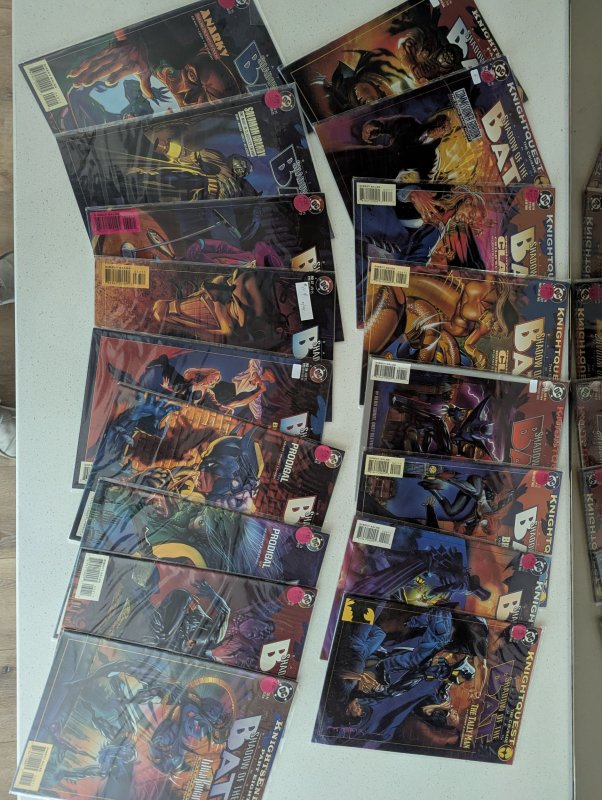 Batman: Shadow of the Bat #19-40; missing 5 issues