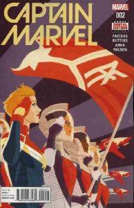 CAPTAIN MARVEL (2016 MARVEL) #2 CVR A KRIS ANKA