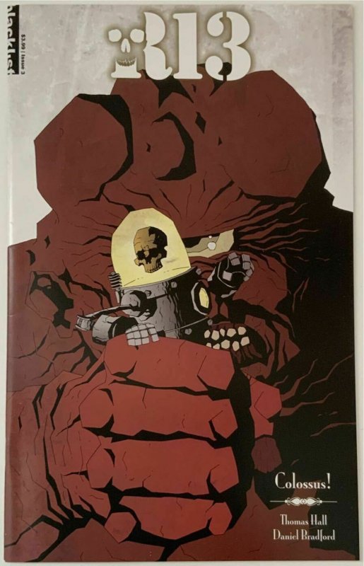 ROBOT 13 #2 & #3 SIGNED BY THOMAS HALL TWO COVER SET BLACKLIST STUDIOS NM.