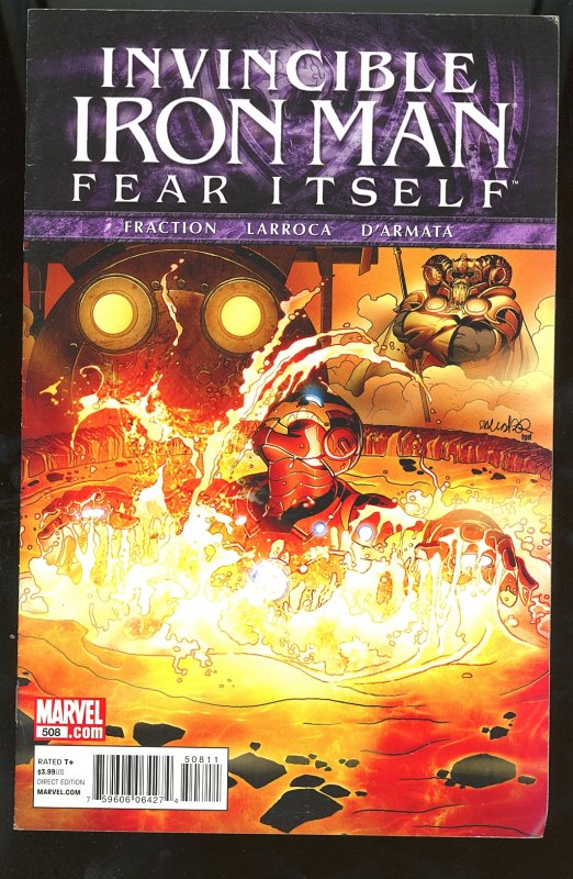 Invincible Iron Man #508 (2011) Iron Man
