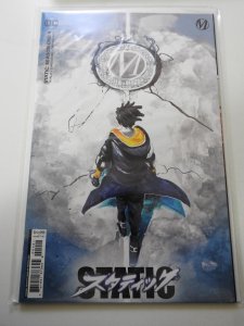 Static: Season One #4 Nikolas Draper-Ivey Cardstock Variant Cover (2021)