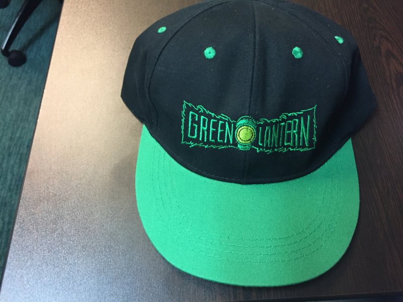 Green Lantern adjustable baseball hat