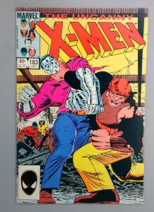 Uncanny X-Men #183 VF Colossus Versus Juggernaut Marvel 1984 FE1