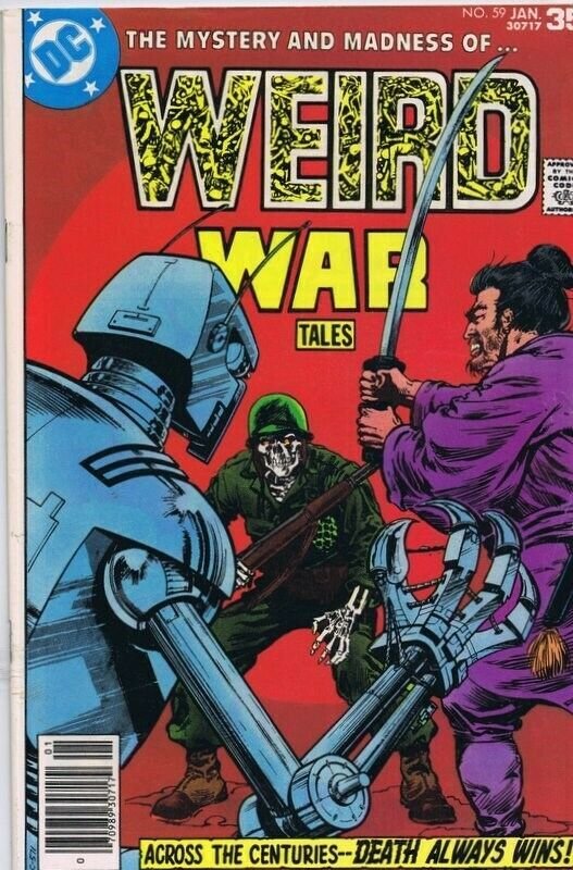 Weird War Tales #59 ORIGINAL Vintage 1978 DC Comics 