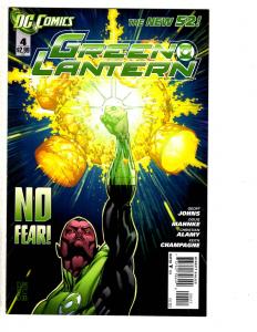 4 Green Lantern DC Comic Books # 2 3 4 5 New 52 Sinestro Hal Jordan Johns LH1